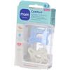 BAMED BABY ITALIA Srl Succhietto MAM Comfort in silicone 0-3 mesi, 2 pezzi
