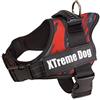 Arquivet 17701 Imbracatura Xtreme Dog, Camo, Rosso, XS (44-57 cm)