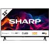 SHARP TV QLED 32" 32GF3265E FULL HD SMART TV WIFI DVB-T2 GOOGLE TV