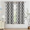 Town & Country Luxe Exclusive Home Catarina - Coppia di Tende oscuranti a Strati, oscuranti, con Occhielli nella Parte Superiore, 132 x 248 cm