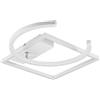 RL LIVE YOUR LIGHT Reality, Plafoniera, Pivot incl. 1 x LED,SMD,23,5 Watt,4000K,3000 Lm. Plastica, Bianco, Finitura: Metallo, bianco opaco L:42,0cm, L:54,0cm, A:7,7cm Girevole,Dimmerabile tramite interrutto,4000K,