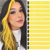 jooceebaby Extension Capelli Colorati Con Clip Giallo 12 pezzi 22 pollici Lungo Dritto Sintetiche Resistenti al Calore per Bambini Ragazze Donne Festival Feste Halloween Cosplay