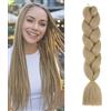 jooceebaby #24 Tonalità marrone Chiaro Extension Per Treccine Africane 24 Kanekalon Treccia Capelli Ombre Jumbo Extension Capelli Fibra Sintetica Treccia Di Scatola Crochet Twist Intrecciare