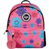 hype Zaino Unisex Rosa Happy Flowers, Fiori Felici Rosa, L