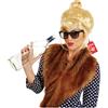 Fun Shack Parrucca Anni 60 Donna, Parrucca Donna Anni 60, Parrucche Anni 60, Parrucca Anni 50 Donna, Parrucca Ad Alveare Bionda, Accessori Anni 60, Parrucca Carnevale Donna