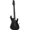 Eko FIRE 500 STEALTH Chitarra Elettrica 22T e 2 pickup humbucker, Nero Opaco