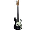 Eko PJ-300 BLACK Basso elettrico a 4 corde serie "Tribute 300", 21 Tasti, Nero