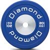 Diamond Disco Bumper Competizione Pro Ø 45 cm 20 kg - DOCD20-PN 20 Kg