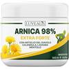 LUVEALIS Arnica per Cavalli Uso Umano - Arnica Gel EXTRA forte 500ml - Potenziata con Artiglio del Diavolo Forte, Trattamento Cervicale, Collo, Mal di Schiena, Formula Professionale Made in italy