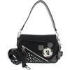 Desigual Women's Accessories - Borsa a mano in poliuretano, colore: Nero, Nero