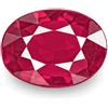 SirDaksh Gemma rubino birmano certificato in laboratorio naturale 100 vero rubino ovale sfuso pietra 2,5 ct