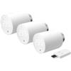 Shelly Kit 3 testine termostatiche + gateway wi-fi bluetooth Shelly Blu TRV