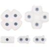 MMOBIEL Set di cuscinetti conduttivi in gomma di silicone per controller PlayStation 4 Dualshock 4 JDS030 / 040 Incl. (+) giravite