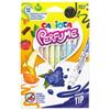 CARIOCA Pennarelli Perfume - punta 4,0 mm - colori assortiti - Carioca - astuccio 12 pezzi (unità vendita 1 pz.)