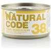 Natural Code 38 Tonno, Manzo e Olive in Soft Jelly - Natural Code - 38 Tonno, Manzo e Olive - 85GR