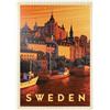 MyPuzzle.com MyPuzzle Svezia: Stoccolma, Poster D'epoca - Premium 1000 Pezzi Puzzle - MyPuzzle Collezione speciale di Anderson Design Group