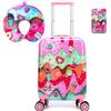 HTgroce Valigia Bambina, Trolley Ragazza da Viaggio, Valigia Ragazza Trolley Bagaglio a Mano Bagaglio per Bambini
