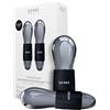 GESKE SmartAppGuided™ Cool & Warm Duo Eye Massager | 7 in 1 | Doppio massaggiatore salva-tempo | Occhi e viso | Raffredda e riscalda senza batteria | Rassoda, rilassa e sgonfia la pelle