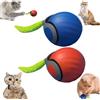XINYUNXIN Speedy Tail - Giocattolo per gatti, Speedy Tail 2.0, interattivo intelligente con 2 modalità, palla giocattolo per animali domestici da interno, due regolazioni di velocità, ricaricabile tramite USB