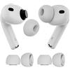 MMOBIEL 2 Paia Auricolari di Ricambio per AirPods Pro Gen 3 di MMOBIEL - Gommini in Silicone con Box Stoccaggio Portatile e Adatto alla Custodia di Ricarica - Installazione Facile - (S - 2 Paia)