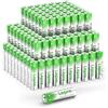 Lepro Batterie Alcaline AA, Confezione da 100 Batterie AA, 1,5 Volt 2800 mAh LR03 MN2400, Energia a Lunga Durata, Anti-Perdite, Ideali per Dispositivi di Uso Quotidiano