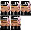 Duracell 10X Duracell 9V Plus 6LR61/MN1604 Alcalina (5 Blister Da 2 Batterie) 10 Pile