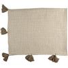 Home Deco Factory, TX0092, Plaid a Nido d'Ape Beige e Tortora 125x150 cm - Tessuto per Interni Morbido ed Elegante, Ideale Come Coperta da Letto o Coperta, Comfort e Stile Garantiti - Beige e Tortora