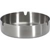 MISTER GADGET, TB1113, Posacenere in Metallo D12cm, Elegante e Resistente, Ideale per Interni ed Esterni, Design Moderno, Facile da Pulire, Perfetto Come Regalo