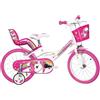 DINO BIKES SPA Bicicletta Bambino Unicorn Academy 14"