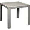 ARETA S.R.L. TAVOLO SATURNO IN PLASTICA 80X80X72 CM TORTORA ARETA