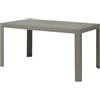 ARETA S.R.L. TAVOLO URANO IN PLASTICA 140X80X72 CM TORTORA ARETA