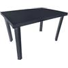 DIMAPLAST 2000 SRL TAVOLO CALAF GARDEN ANTRACITE 120X80