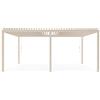 BIZZOTTO ANDREA SPA Pergola Ocean Seta, 3,6x6 m, Alluminio, Tetto Lamellare Orientabile, 600x360x250 cm