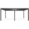BIZZOTTO ANDREA SPA Pergola Ocean, 3,6x6 m, Alluminio, Antracite, Tetto Lamellare Orientabile, 360x600x250 cm