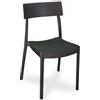 DIMAPLAST 2000 SRL SEDIA OPERA BISTROT ROMA DOGHE ANTRACITE