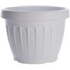 BAMA S.R.L. Vaso Terra D.40 cm bianco - Elegante e resistente per interni ed esterni