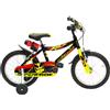 MANDELLI SRL BICI HERO 16 NERO/GIALLO