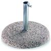 GIULIETTO S.R.L. Base Ombrellone Granito 35 kg Ø50 mm, Base Tonda Universale