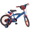 MANDELLI SRL Huffy, Bicicletta Bambino, 14 Pollici, Marvel Spidey, Blu, 4-6 Anni