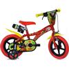 DINO BIKES SPA Bicicletta Bing 12 Pollici con rotelle per bambini