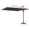 VACCHETTI S.R.L. OMBRELLONE 730069 MONTANA SABBIA 4X4X2,95MT ALLUMINIO (base non inclusa)