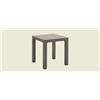 ARETA S.R.L. TAVOLO ARES 80X80 TORTORA