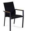 VACCHETTI GIUSEPPE SPA POLTRONA RACHEL ALLUMINIO/TEXTILENE ANTRACITE