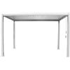 SAL. MAR. S.R.L. Pergola Bioclimatica Tenerife Bianco 3x4 H250 in Alluminio con Lamelle Orientabili