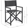 BIZZOTTO ANDREA SPA SEDIA REGISTA TAYLOR ANTRACITE/GRIGIO