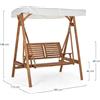 BIZZOTTO ANDREA SPA DONDOLO NOEMI 2POSTI LEGNO 185X112X188CM