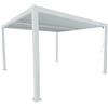 SAL. MAR. S.R.L. Pergola Bioclimatica Tenerife Bianco 4x4 H250 in Alluminio con Lamelle Orientabili