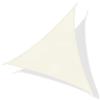 4F GROUP SPA Tenda a Vela, Triangolare, Bianca, 360x360x360 cm, Ombreggiante per Giardino