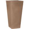 NICOLI S.R.L. Hydroflora Vaso a Colonna Nicoli Eros 30x30x60 cm - Colore Avana Opaco