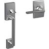 SCHLAGE FE285 625 LAT CEN Mezza Maniglia Inferiore, Cromo Lucido